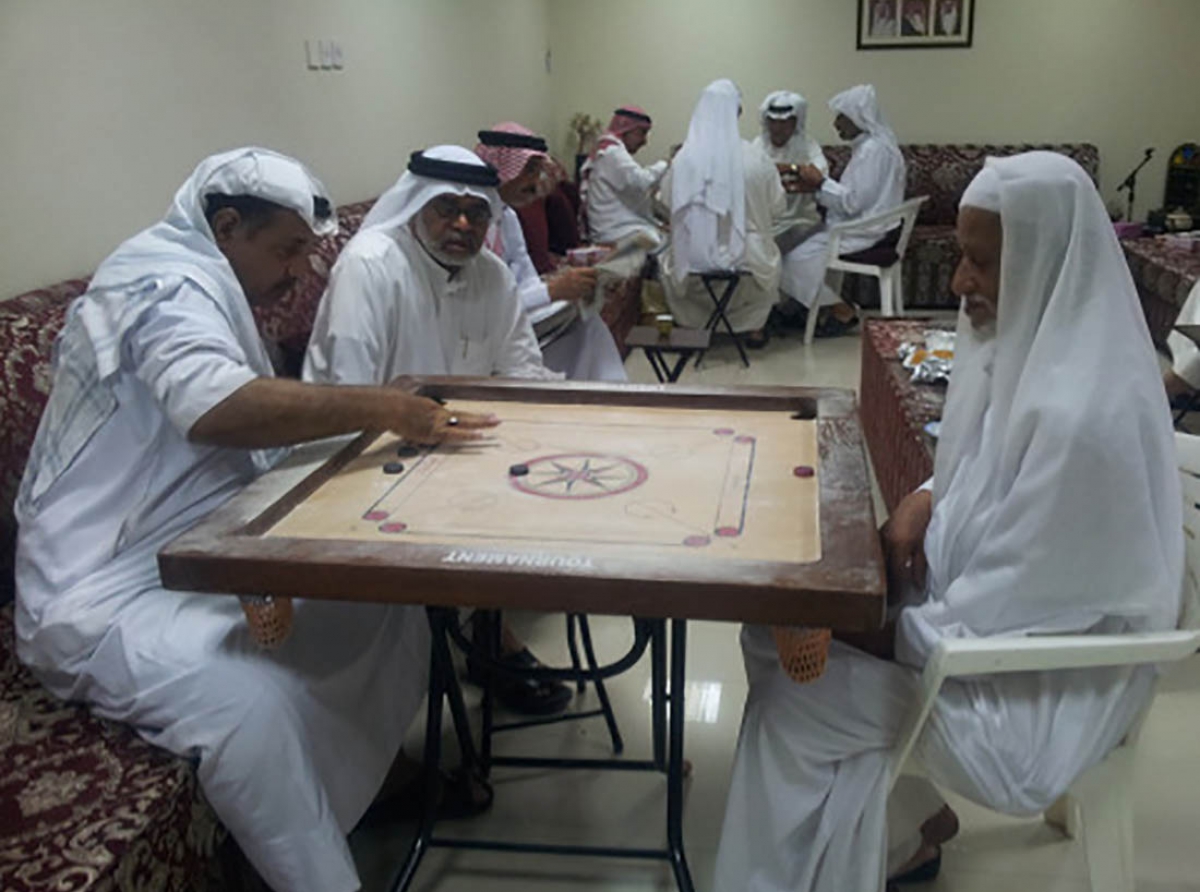  الكلمة الطيبة مسابقات وألعاب شعبية لمنتسبي دار المحرق لرعاية الوالدين