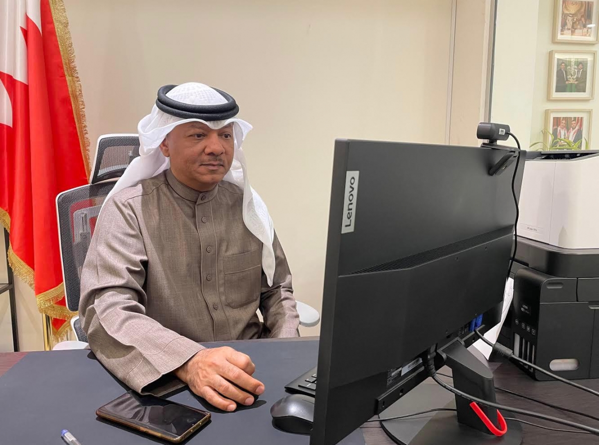 
بوهزاع يشهد جانباً من برنامج التبادل الثقافي الشبابي
