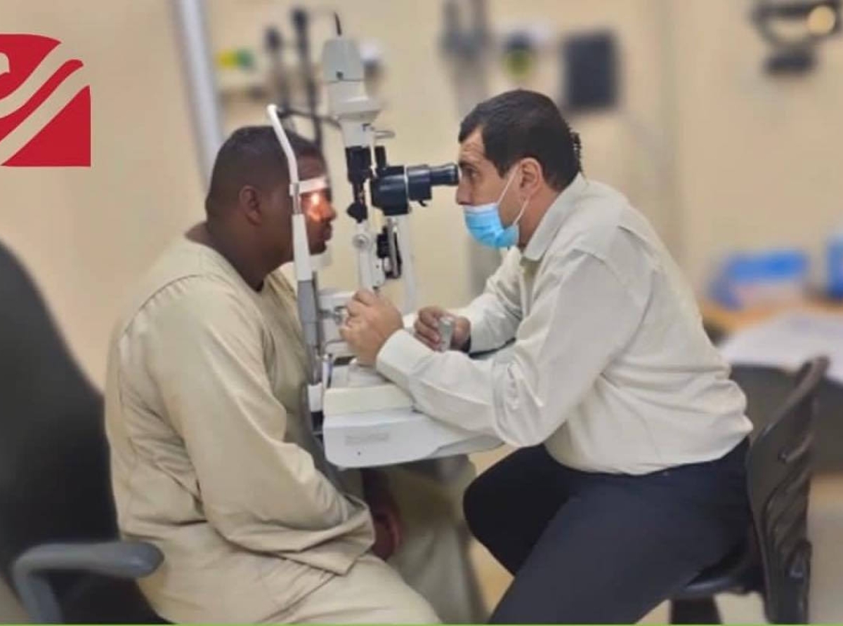  تنفيذ 34 عملية لإزالة المياة البيضاء لمرضى العيون في جمهورية مصر العربية