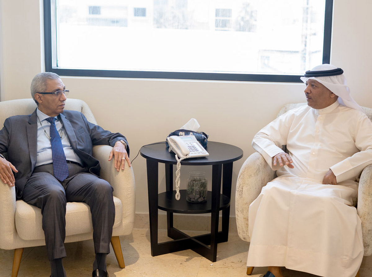  رئيس جمعية الكلمة الطيبة يستقبل السفير المصري لبحث سبل التعاون المشترك