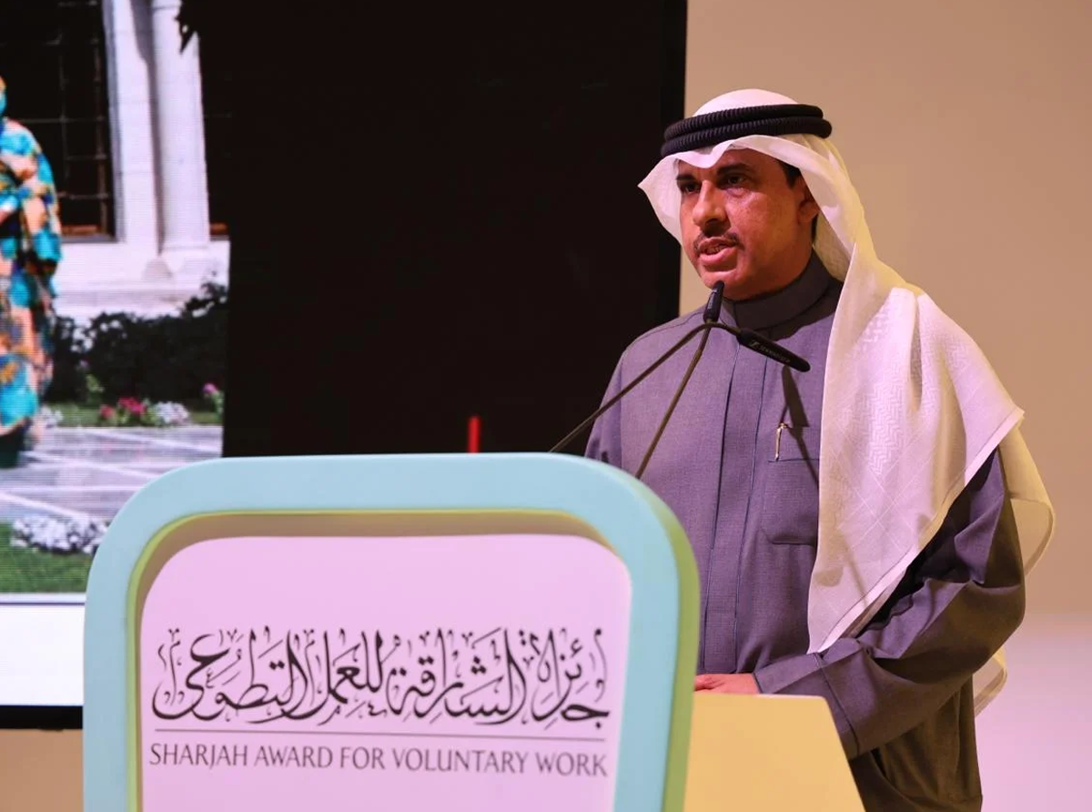 تقدير الجهود التطوعية: مشاركة الاتحاد العربي للتطوع في ملتقى الشارقة الخامس بورقة عمل حول جائزة سمو الشيخ عيسى بن علي آل خليفة