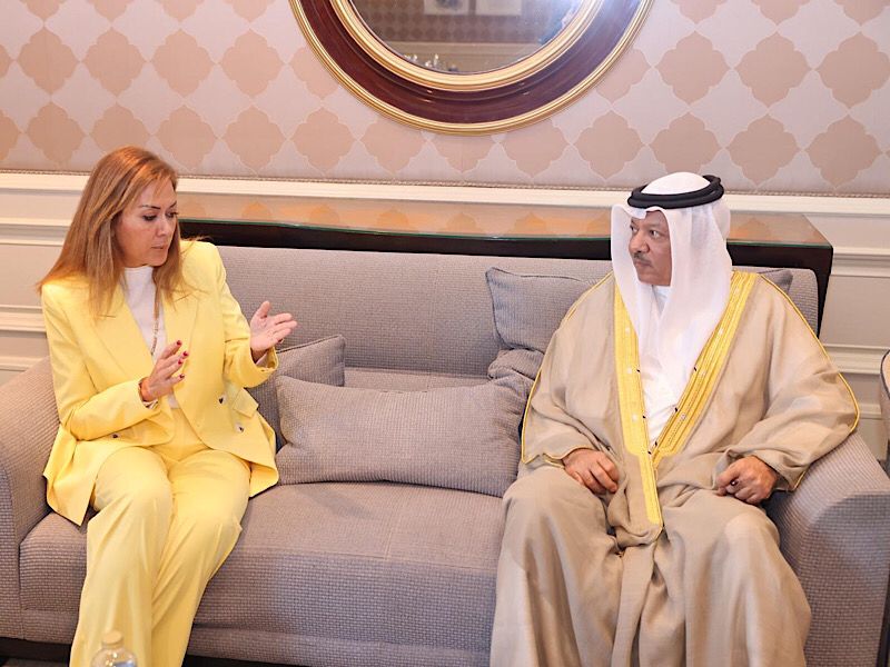 رئيس مجلس إدارة جمعية الكلمة الطيبة بوهزاع يلتقي المدير التنفيذي للأكاديمية الوطنية للتدريب